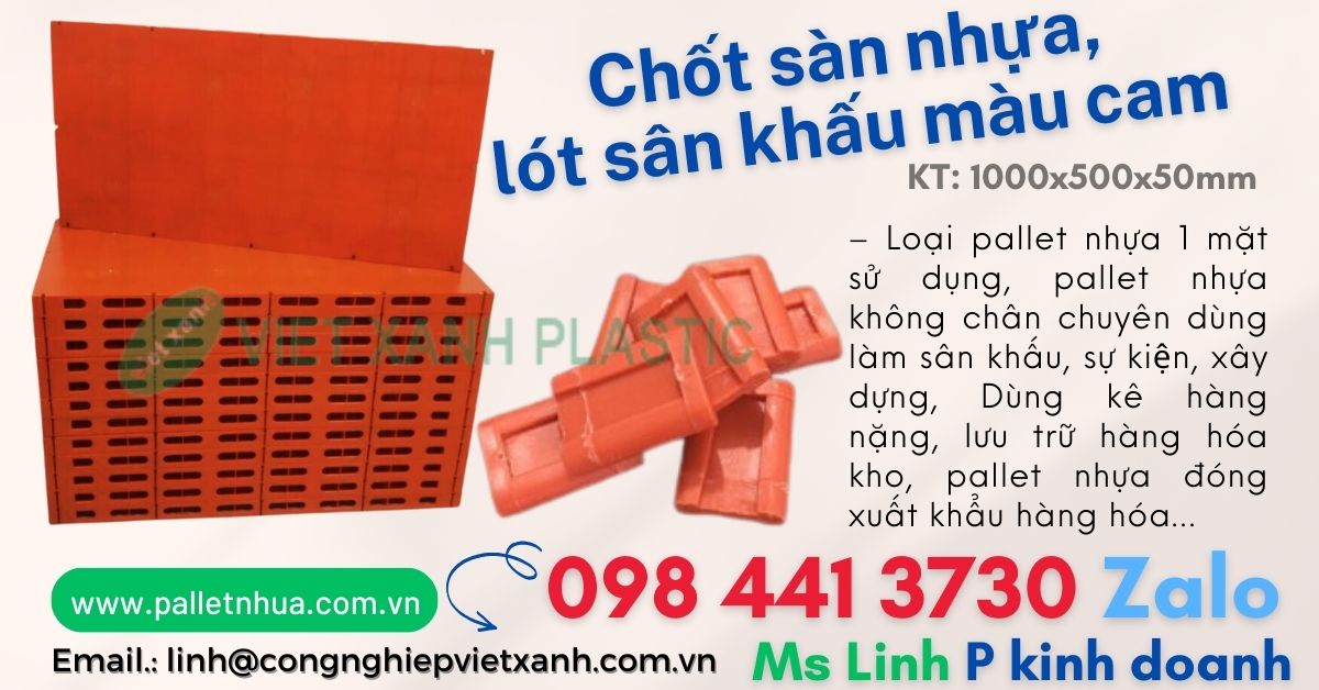Chốt kết nối tấm nhựa lót sân khấu