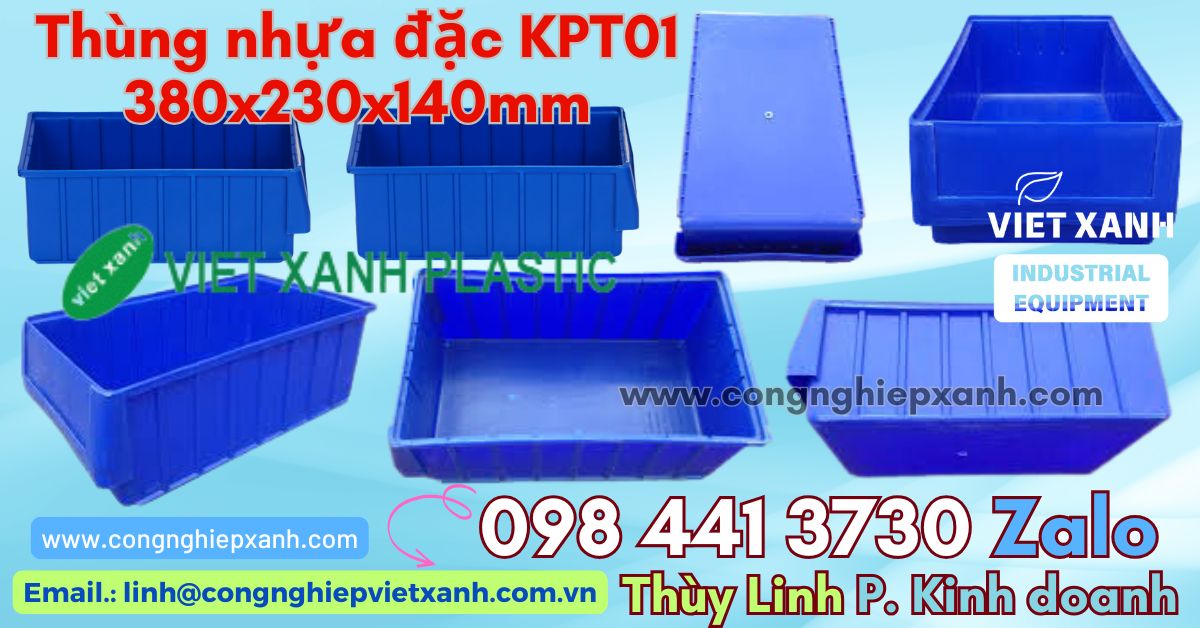 Thùng nhựa đặc KPT01