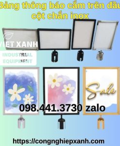 Bang-thong-bao-gan-tren-cot-chan-day-keo