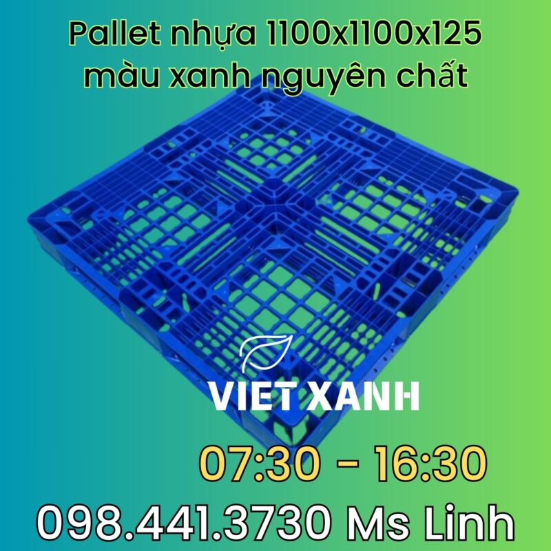 Pallet-nhua-1100x1100x125mm-mau-xanh-PL15LK-nguyen-chat