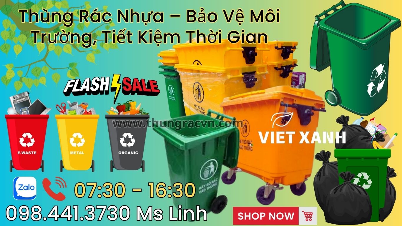 Thùng rác nhập khẩu giá rẻ