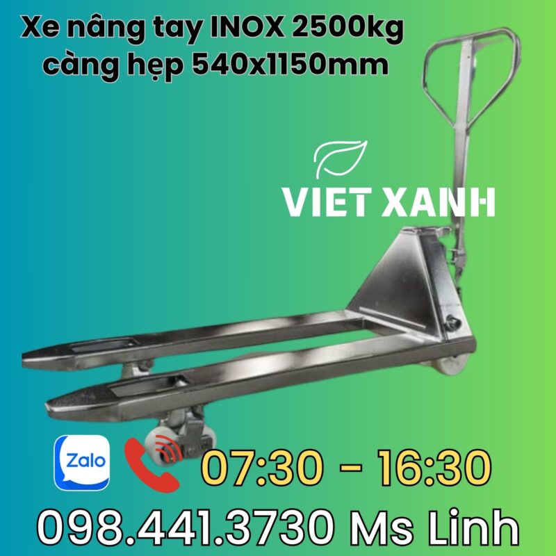 xe-nang-tay-inox-2500kg-cang-hep-540x1150mm