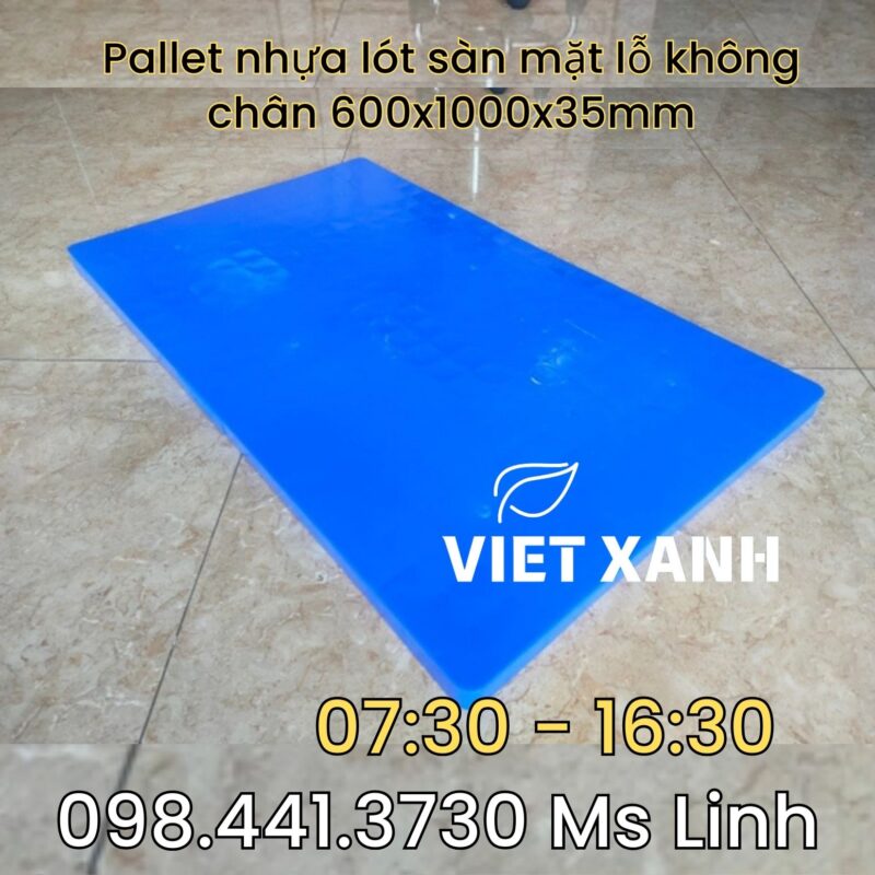 Pallet-nhua-khong-chan-mat-lien-1000x600x35mm-xanh